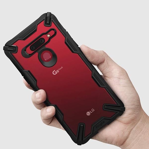 Produktbild Ringke Fusion X body armored cover with frame LG G8 ThinQ black (FXLG0006) universal (LG G8 ThinQ)