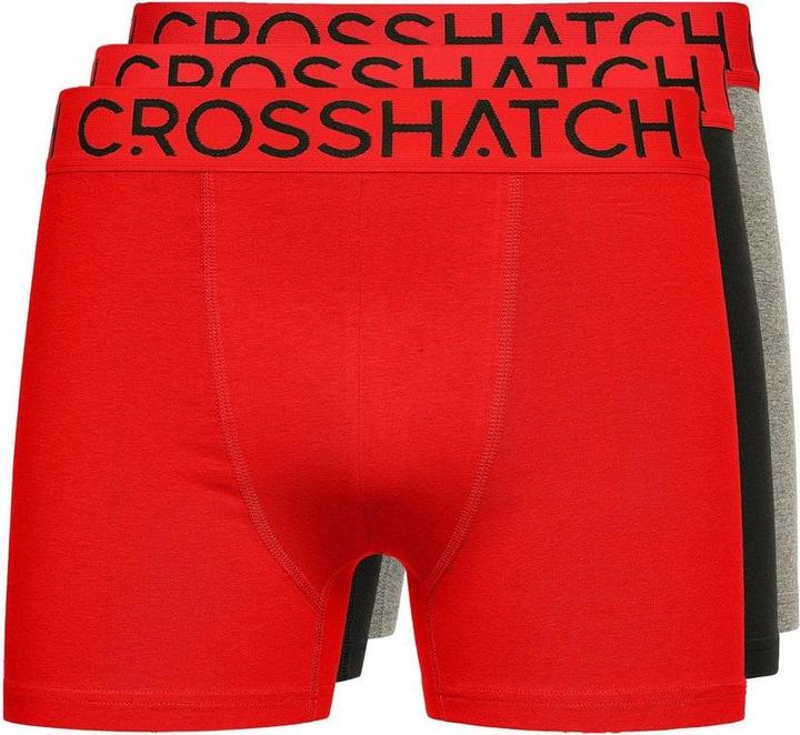 Crosshatch - Boxers KNIGHTLING MVE - Homme (L, Lot de 3)