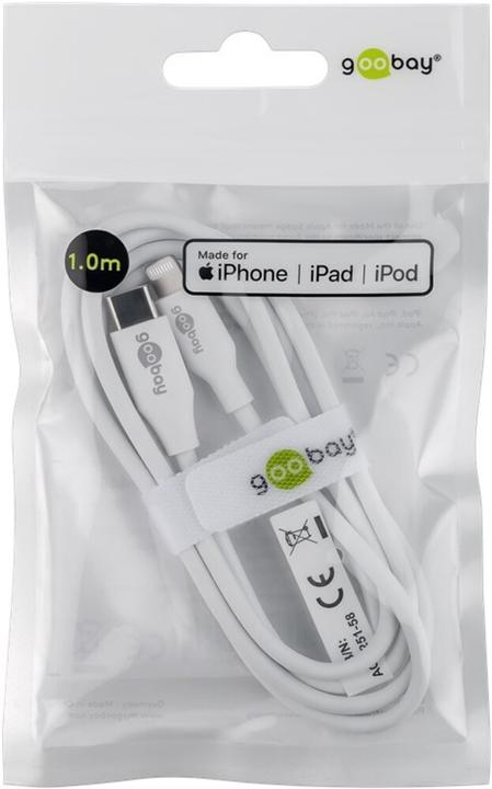 Produktbild Goobay Lightning - USB-C Kabel (2 m, USB 2.0)