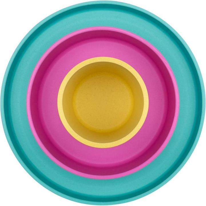 Produktbild Bobo&boo bobo & boo plant-based Geschirr Set, tropical