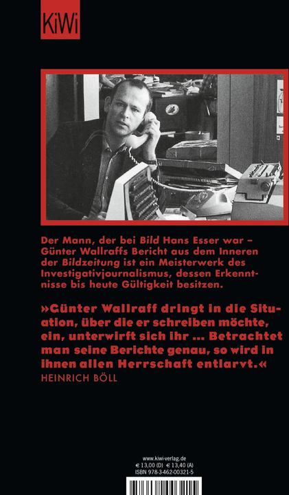 Actual product image Der Aufmacher (German, Günter Wallraff, 2022)