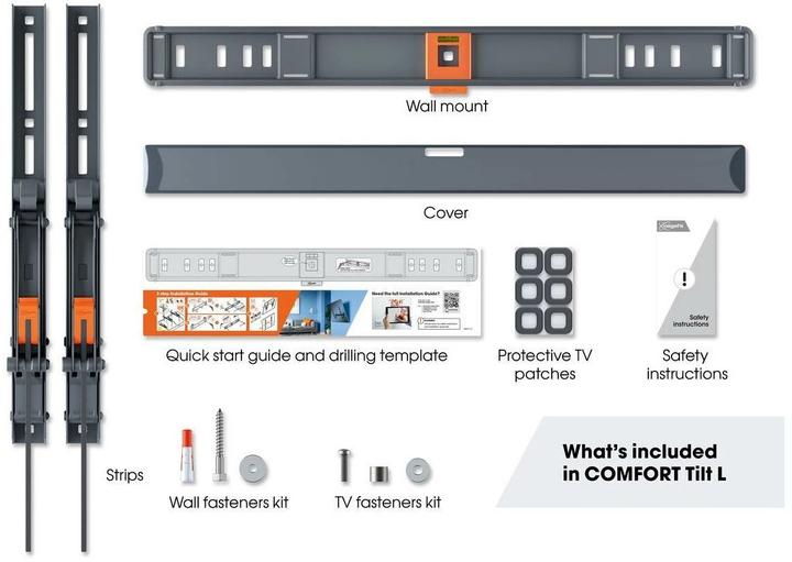 Produktbild Vogels TVM 3615 (Wand, 77", 35 kg)