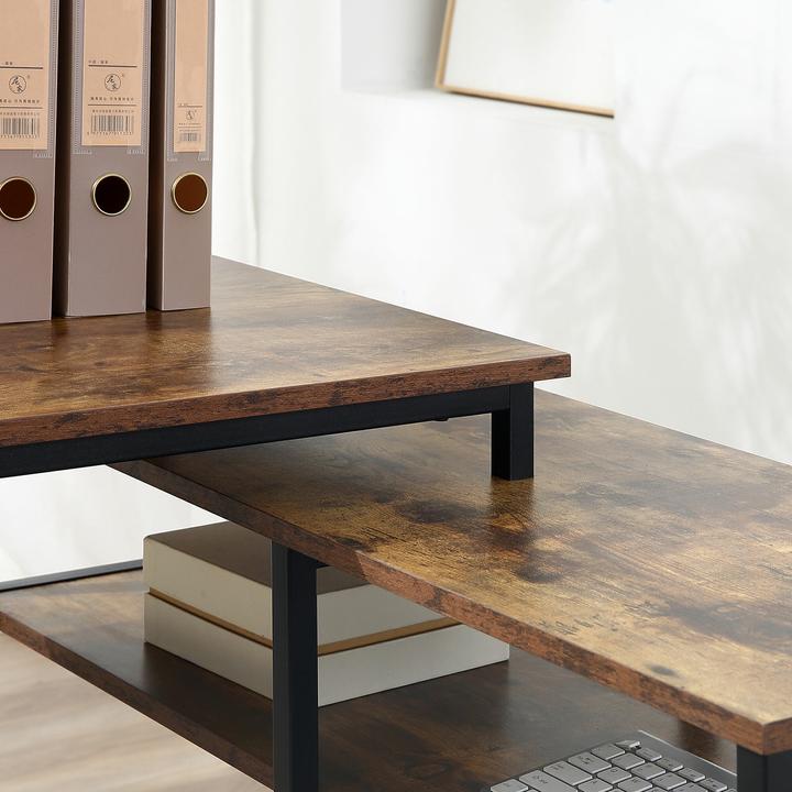 Immagine prodotto Homcom Scrivania (135 x 90 x 79 cm)