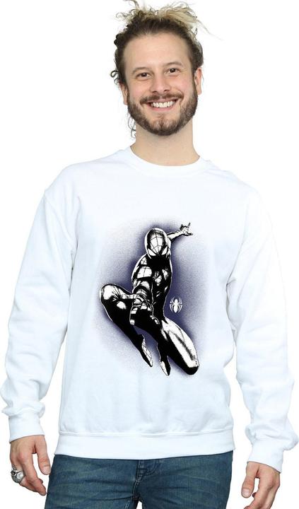 Actual product image Mens Spider-Man Jump Spray Sweatshirt (M)