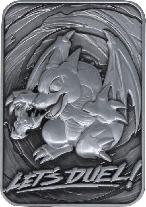 Actual product image Fanattik Yu-Gi-Oh: Baby Dragon Metal Collectible