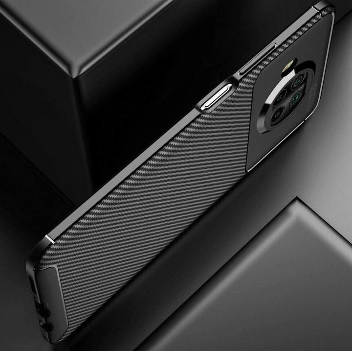 Produktbild Screenguard Xiaomi Mi 10T Lite Hülle Carbon Design TPU Case (Xiaomi Mi 10T Lite)