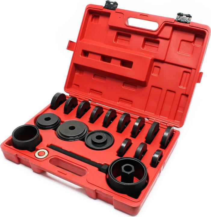 Actual product image Wiltec Gear bearing Tool 24 pcs Set 55-88 mm Gear bearing removal for cars with front-wheel drive