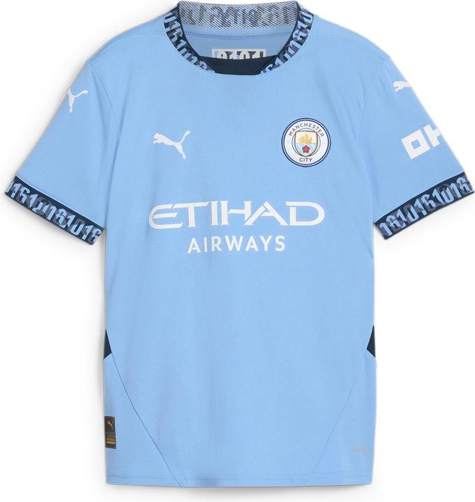 Puma MCFC Home Jersey Replica Jr