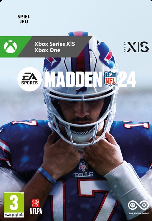 Actual product image Microsoft Xbox MADDEN NFL 24: Std Edt Download Code (Xbox One S)