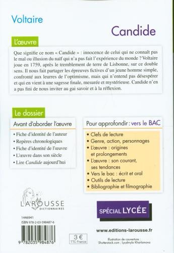 Produktbild Candide : spécial lycée (Französisch, Voltaire, 2020)