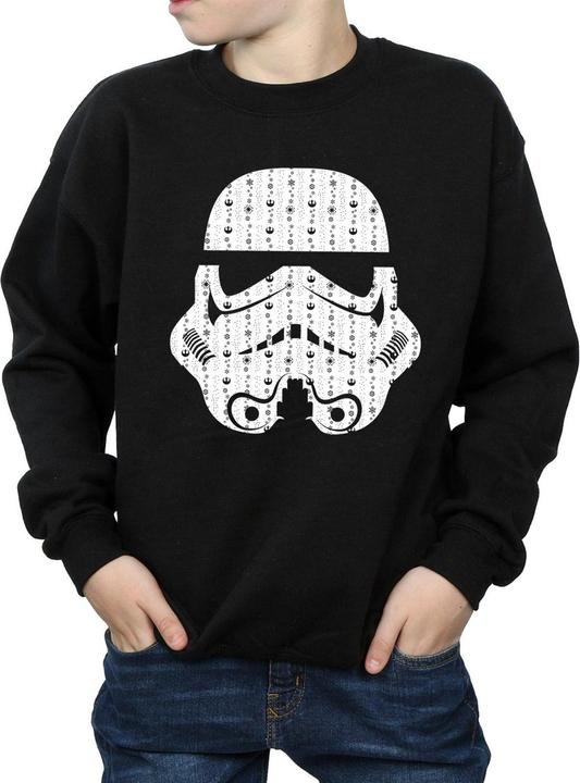 Image du produit Star Wars - Sweat CHRISTMAS STORMTROOPER HELMET - Garçon (140, 146)