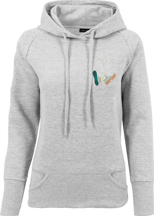 Actual product image Mister Tee Ladies Ladies Kicks Love EMB Hoody - 22299 (S)