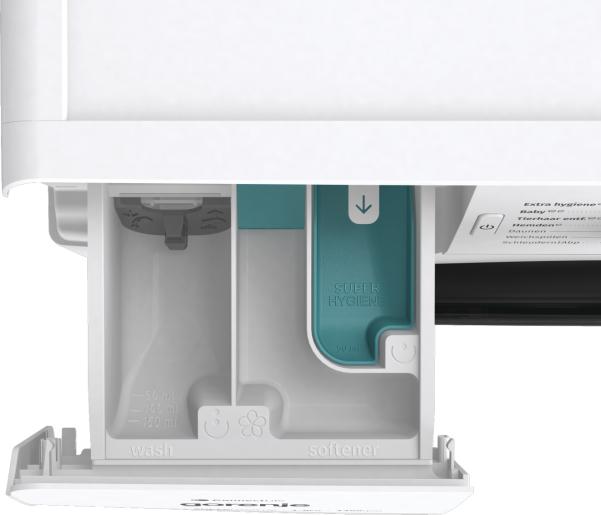 Actual product image Gorenje Fully automatic washing machine - W1GPNEI84A1DTS - (8 kg, Left)