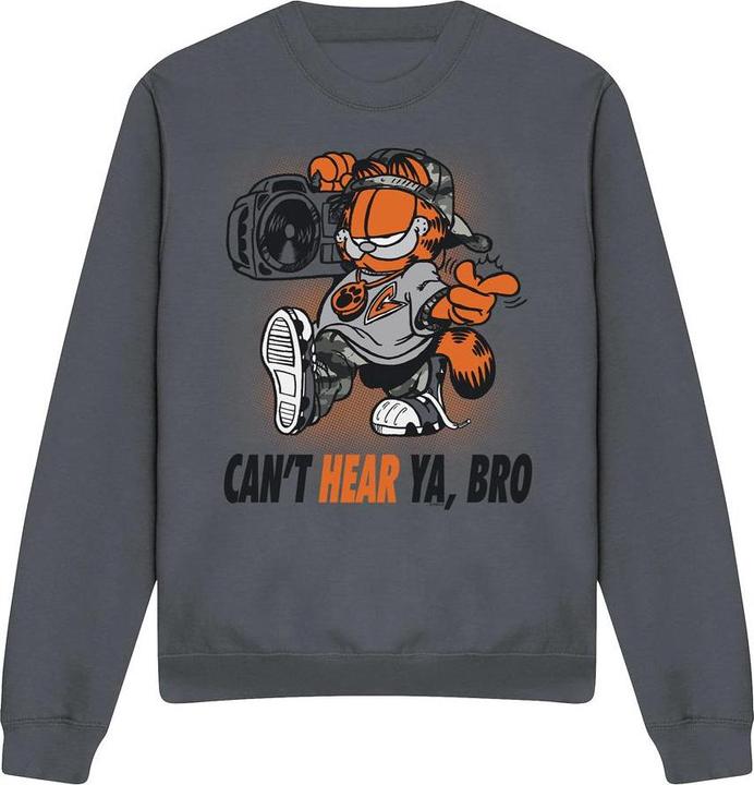 Actual product image Garfield Unisex Adult Oh Snap Sweatshirt (M)