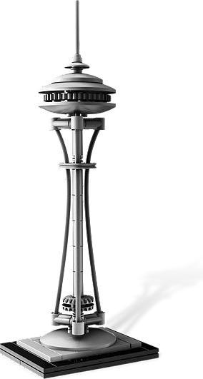 Actual product image LEGO Seattle Space Needle (21003, LEGO Architecture)