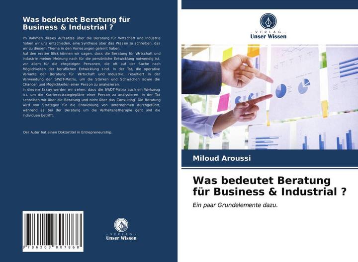 Immagine prodotto Was bedeutet Beratung für Business & Industrial? (Miloud Aroussi, 2021)