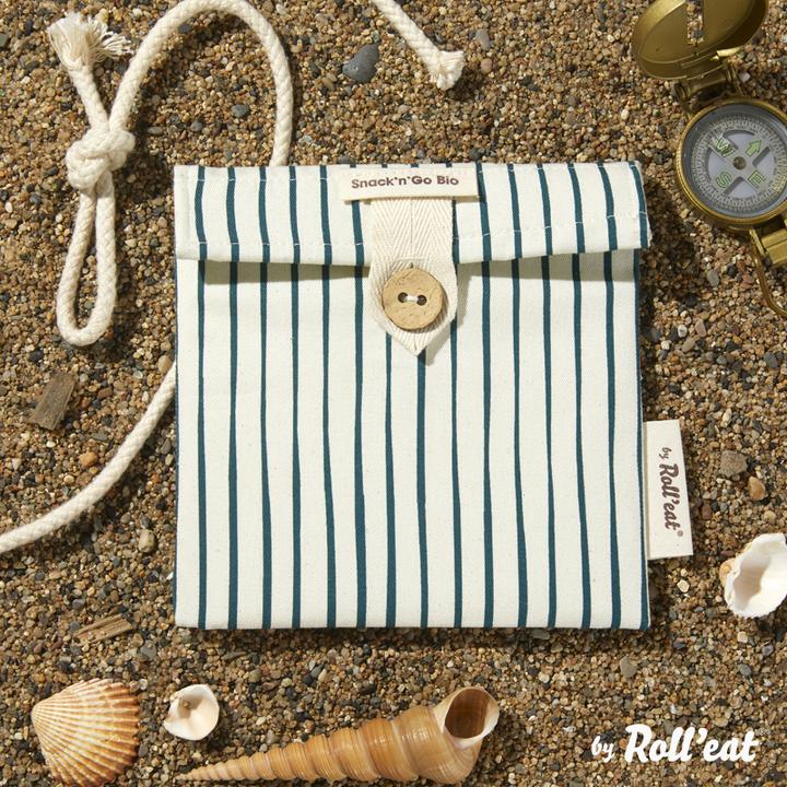 Immagine prodotto Roll'Eat Borsa per il pranzo Snack'n'Go Mare Etnia