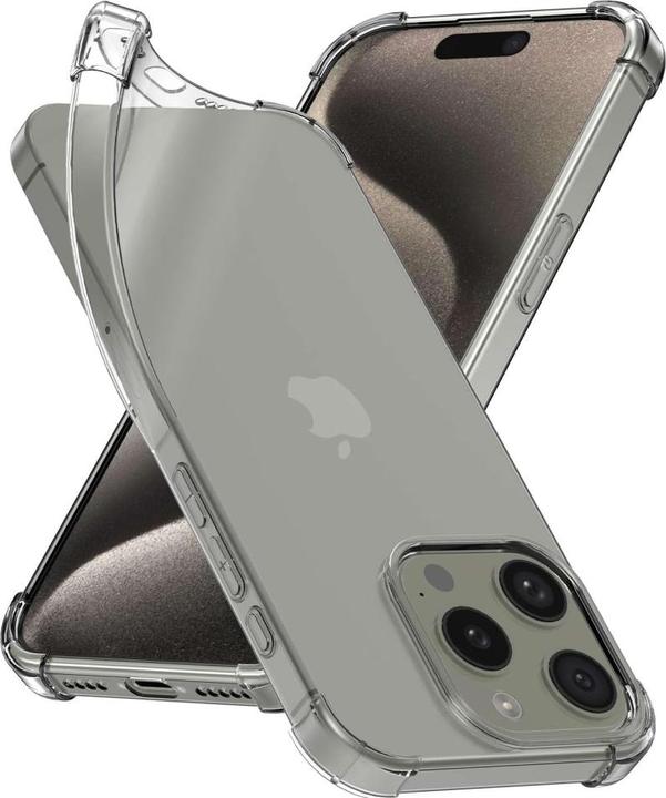 Image du produit Screenguard Apple iPhone 15 Pro Coque Crystal Soft Airbag Bumper (Apple iPhone 15 Pro)