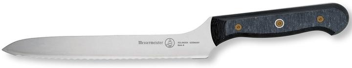 Actual product image Messermeister Bread knife Custom 20 cm, grey/black (20 cm)