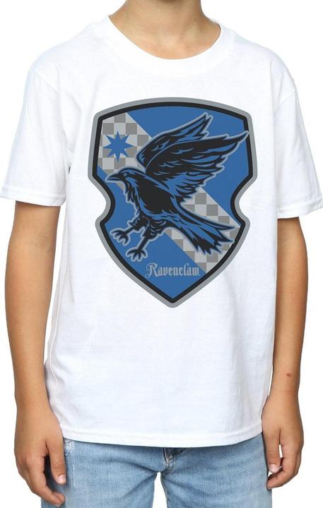 Actual product image Boys Ravenclaw Crest Flat T-Shirt (128)