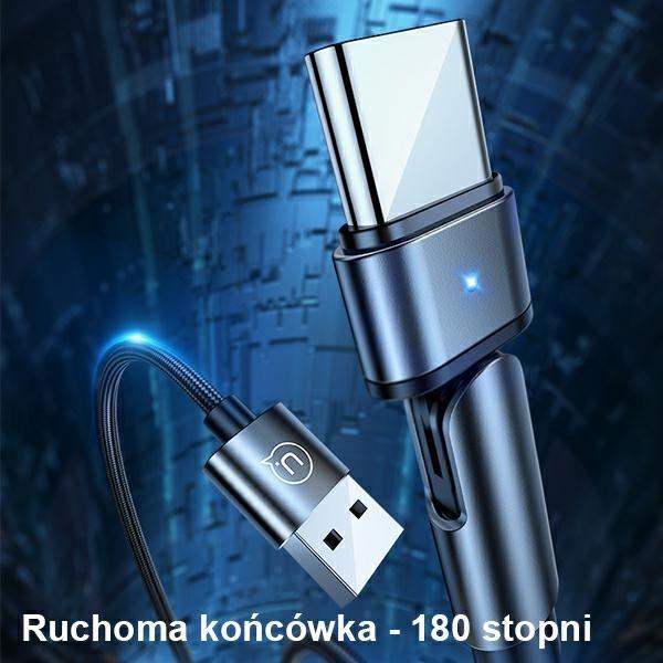 Image du produit Usams Câble de charge rotatif U60 (1 m, USB 3.0)