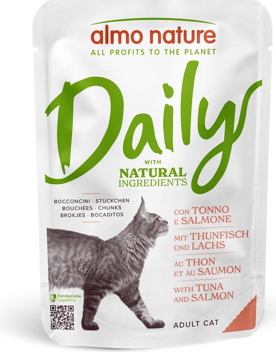 Produktbild Almo Nature Daily Menu Thunfisch & Lachs (Adult, 1 Stk., 70 g)