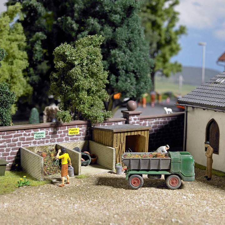 Actual product image Busch 1090 H0 cemetery kit