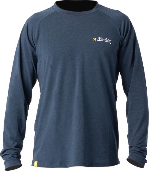 Produktbild dirtlej Mountee drirelease® Merino Longsleeve Jersey, blau, L (L)