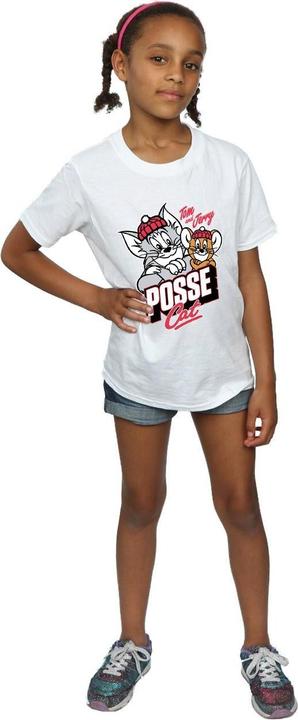 Image du produit Tom & Jerry - T-shirt POSSE CAT - Fille (140, 146)