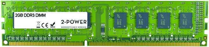 Immagine prodotto 2-Power 2GB DDR3 1333MHz DR DIMM (1 x 2GB, 1333 MHz, DDR3-RAM, DIMM)