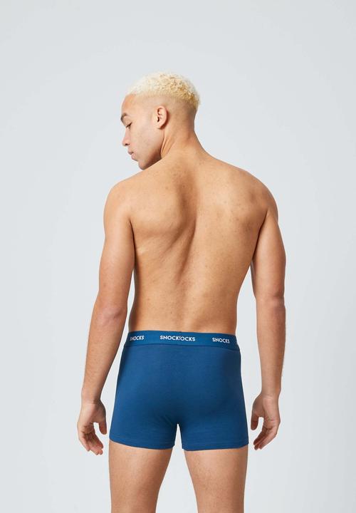 Produktbild Snocks Boxershorts mit Streifen (S, 6er Pack)