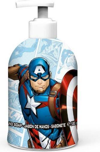 Cartoon Sapone per le mani Capitan America (500 ml) (Sapone liquido, 500 ml)