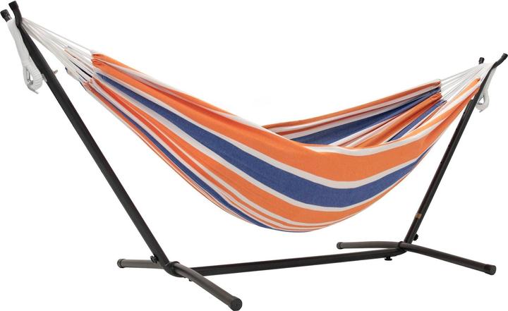 Blue, White, Orange