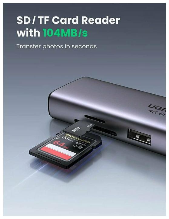 Immagine prodotto Ugreen CM512 (USB-C, 7 Porti)