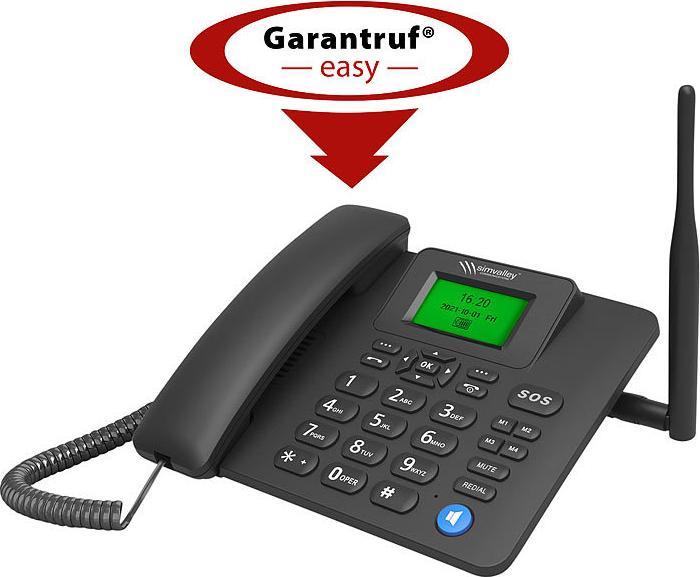 Produktbild Simvalley 4G-Tischtelefon, Hotspot-Funktion