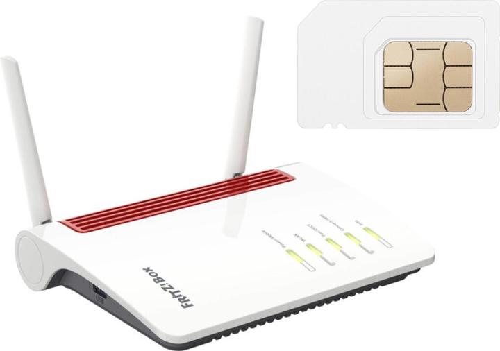 Produktbild AVM FRITZ.Box 6850 5G + digitec iot Daten Flat (30 Tage unlimitiert 2000 Mbit/s)
