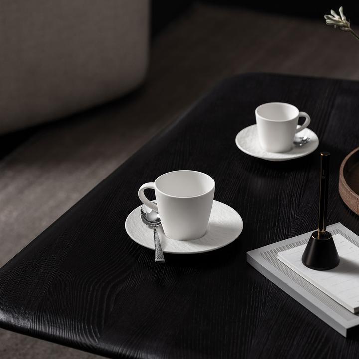 Immagine prodotto Villeroy & Boch Piattino per moka/espresso Fabbricazione Rock blanc (1 x)