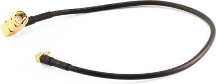 Image du produit Varia Pigtail SMA mâle vers MMCX mâle, coudé à 90°, 25 cm