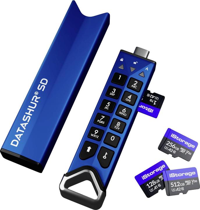 Actual product image iStorage datAshur SD Single Pack (USB-C 3.2 Gen 1)