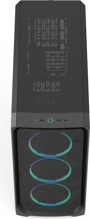 Produktbild Fractal Case Meshify 3 XL Black RGB TG Light Tint (ITX, SSI CEB, ATX, E-ATX, SSI EEB, mATX)