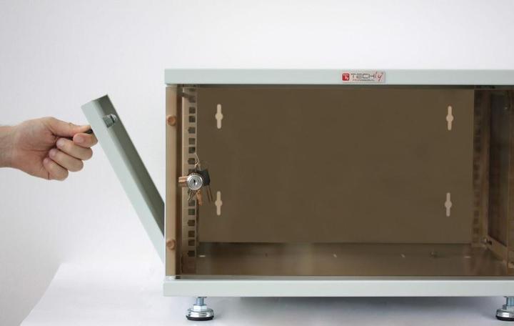 Image du produit Techly Rack réseau mural 19 pouces 9U Profondeur (10.86 HE, Rack 19 pouces)