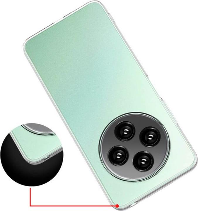Actual product image Cover-Discount Xiaomi Redmi 14C / Poco C75 - Silikon Gummi Case transparent (Xiaomi Redmi 14C, Xiaomi Poco C75)