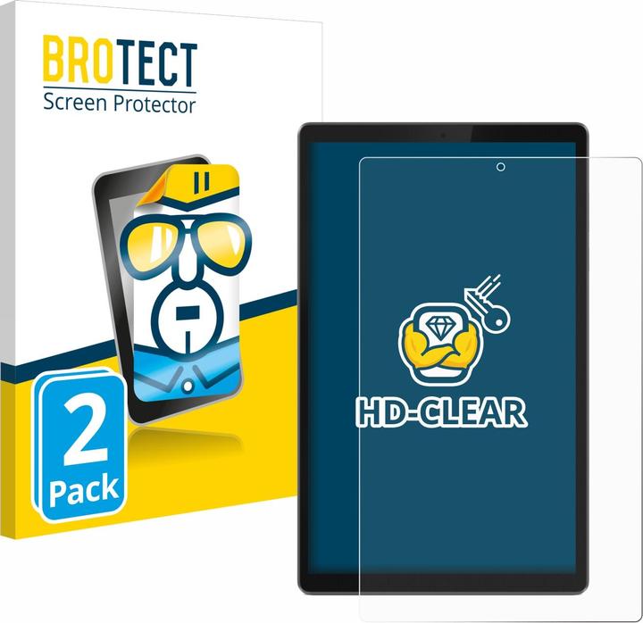 Produktbild BROTECT Schutzfolie Displayschutz Klar (2 Stück, Tab TB-X306F)