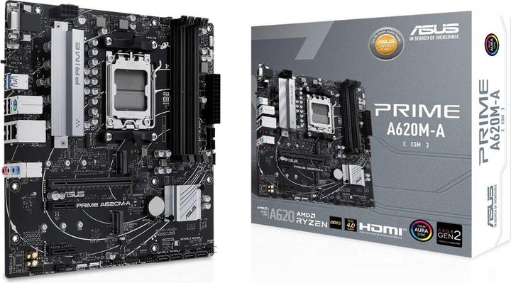 Produktbild ASUS Prime A620M-A-CSM (AM5, AMD SoC, mATX)