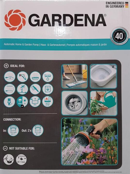 Actual product image Gardena Domestic water dispenser (Domestic water pump)
