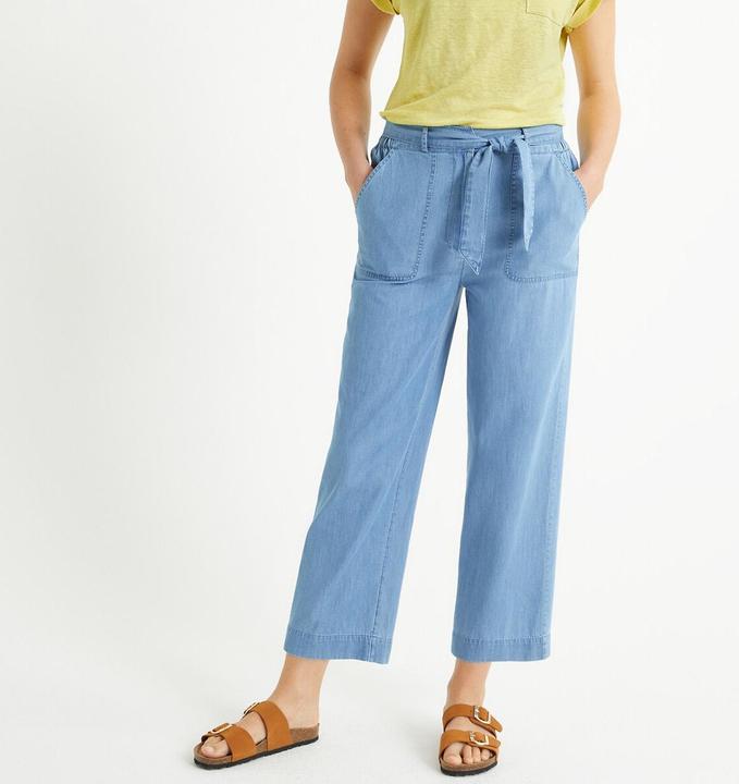 Immagine prodotto Anne Weyburn Pantaloni larghi in denim chiaro (XS)