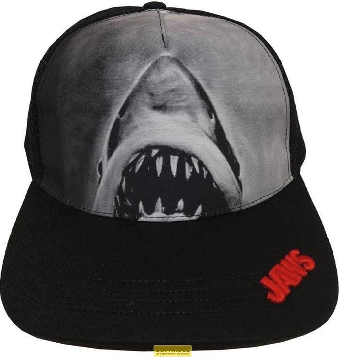 Produktbild Heroes Inc Les Dents de la Mer - Casquette Snapback Noire Impression par sublimation