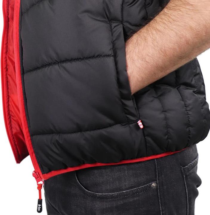 Actual product image Lee Cooper Mens Padded Windproof Gilet (L)