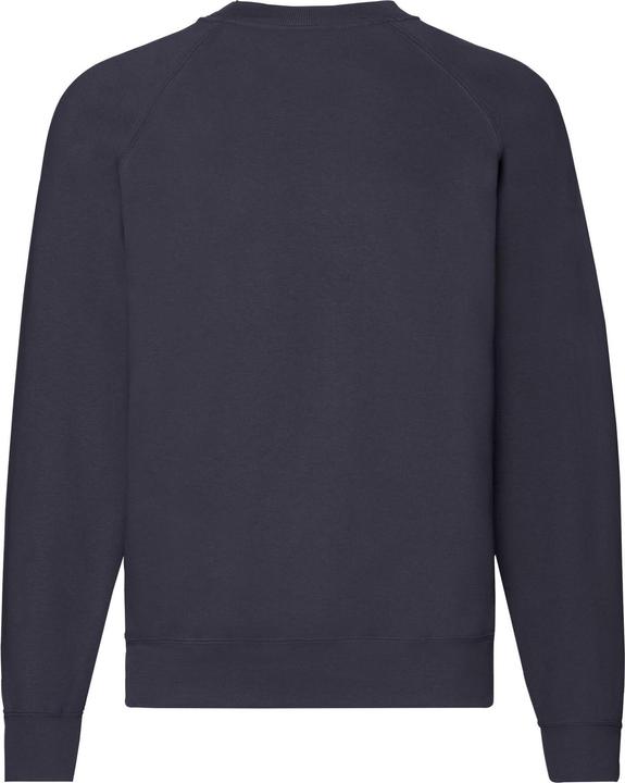 Actual product image Fruit of the Loom Mens Classic Raglan Sweatshirt (XXL)