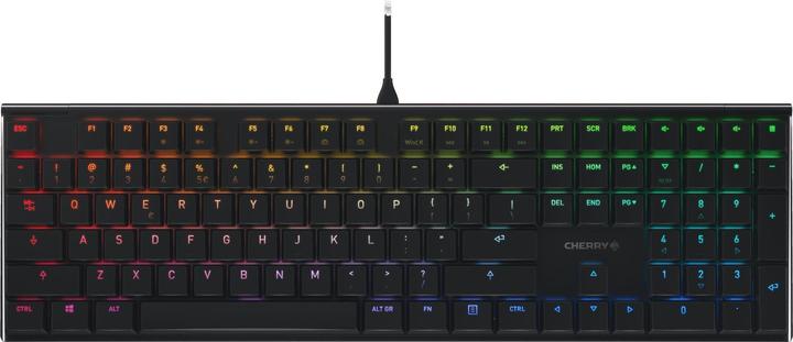 CHERRY MX 10.0N RGB (Eng. Int., Kabelgebunden)